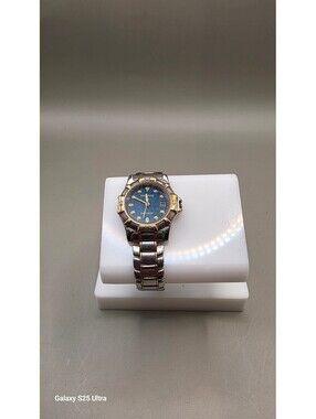 Waltham WK033 Womens Quartz Blue Dial Two Tone/ Date Watch